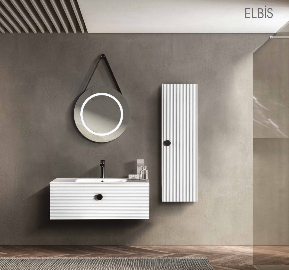 BANYO DOLABI ELBİS BEYAZ - BOY DOLABI 